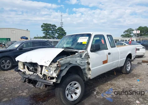 2008 Ford Ranger Super Cab из США, поврежденный, VIN 1FTYR14U58PB09875